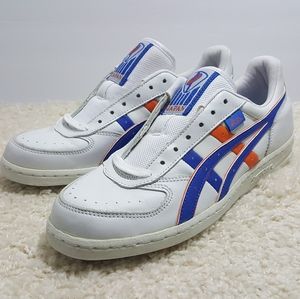 Asics Japan size 10 Orange and blue